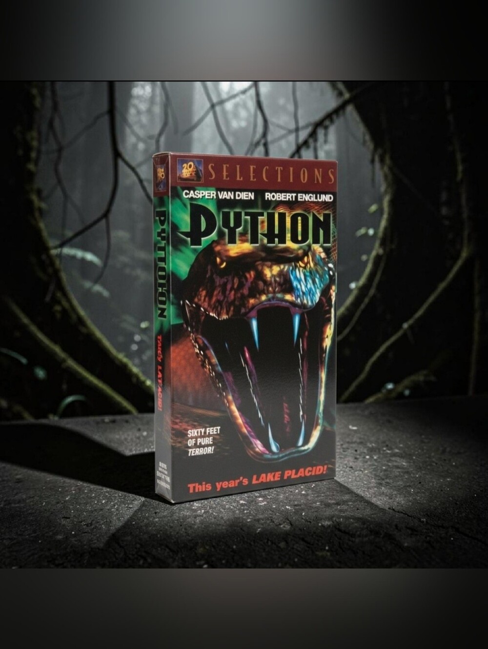 PYTHON (VHS, 2001) Robert Englund Casper Van Dien Horror Film Brand New Sealed.